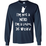 Not a Nerd Men's Long Sleeve T-Shirt