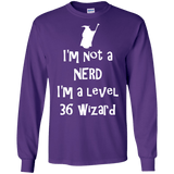 Not a Nerd Men's Long Sleeve T-Shirt