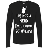 Not a Nerd Men's Premium Long Sleeve