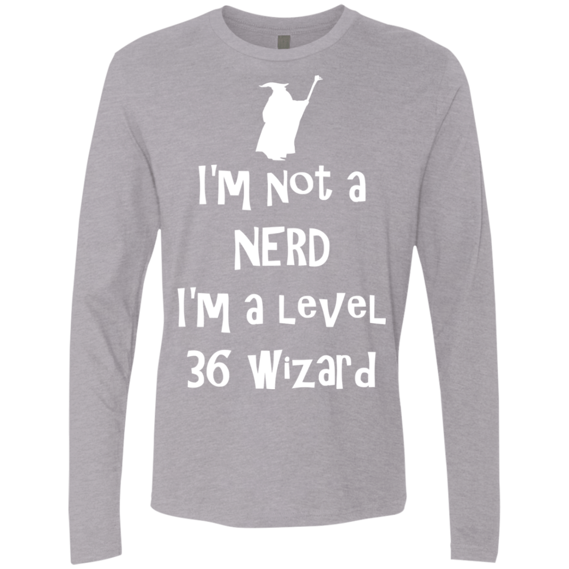 Not a Nerd Men's Premium Long Sleeve