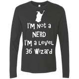 Not a Nerd Men's Premium Long Sleeve