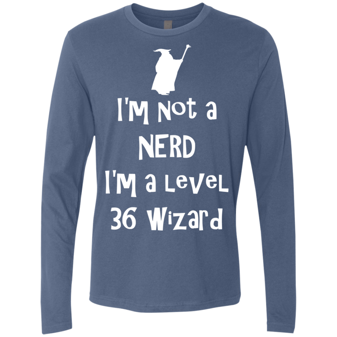 Not a Nerd Men's Premium Long Sleeve