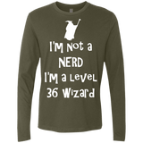 Not a Nerd Men's Premium Long Sleeve
