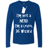 Not a Nerd Men's Premium Long Sleeve