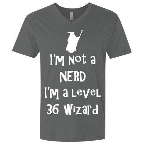 T-Shirts Heavy Metal / X-Small Not a Nerd Men's Premium V-Neck