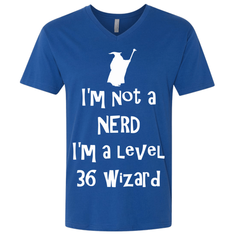 T-Shirts Royal / X-Small Not a Nerd Men's Premium V-Neck