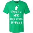 T-Shirts Envy / S Not a Nerd Men's Triblend T-Shirt