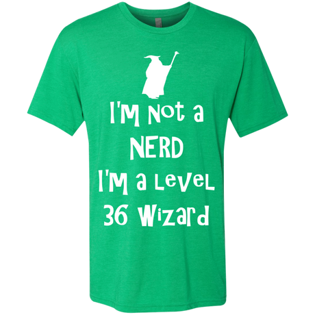 T-Shirts Envy / S Not a Nerd Men's Triblend T-Shirt