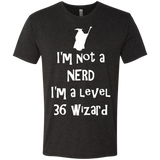 T-Shirts Vintage Black / S Not a Nerd Men's Triblend T-Shirt