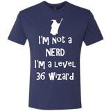 T-Shirts Vintage Navy / S Not a Nerd Men's Triblend T-Shirt