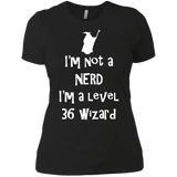 T-Shirts Black / X-Small Not a Nerd Women's Premium T-Shirt