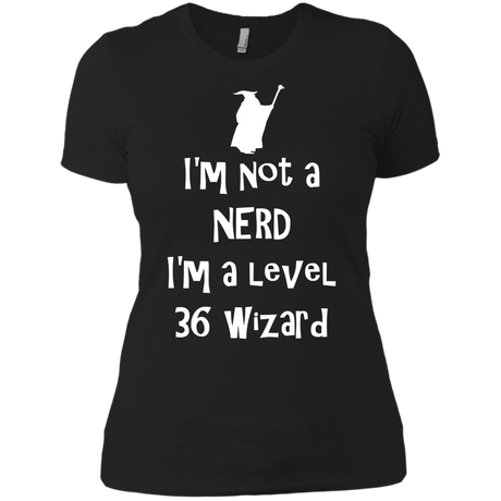 T-Shirts Black / X-Small Not a Nerd Women's Premium T-Shirt