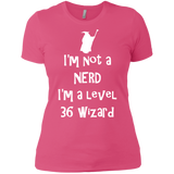 T-Shirts Hot Pink / X-Small Not a Nerd Women's Premium T-Shirt