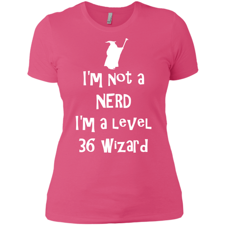 T-Shirts Hot Pink / X-Small Not a Nerd Women's Premium T-Shirt