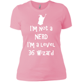 T-Shirts Light Pink / X-Small Not a Nerd Women's Premium T-Shirt