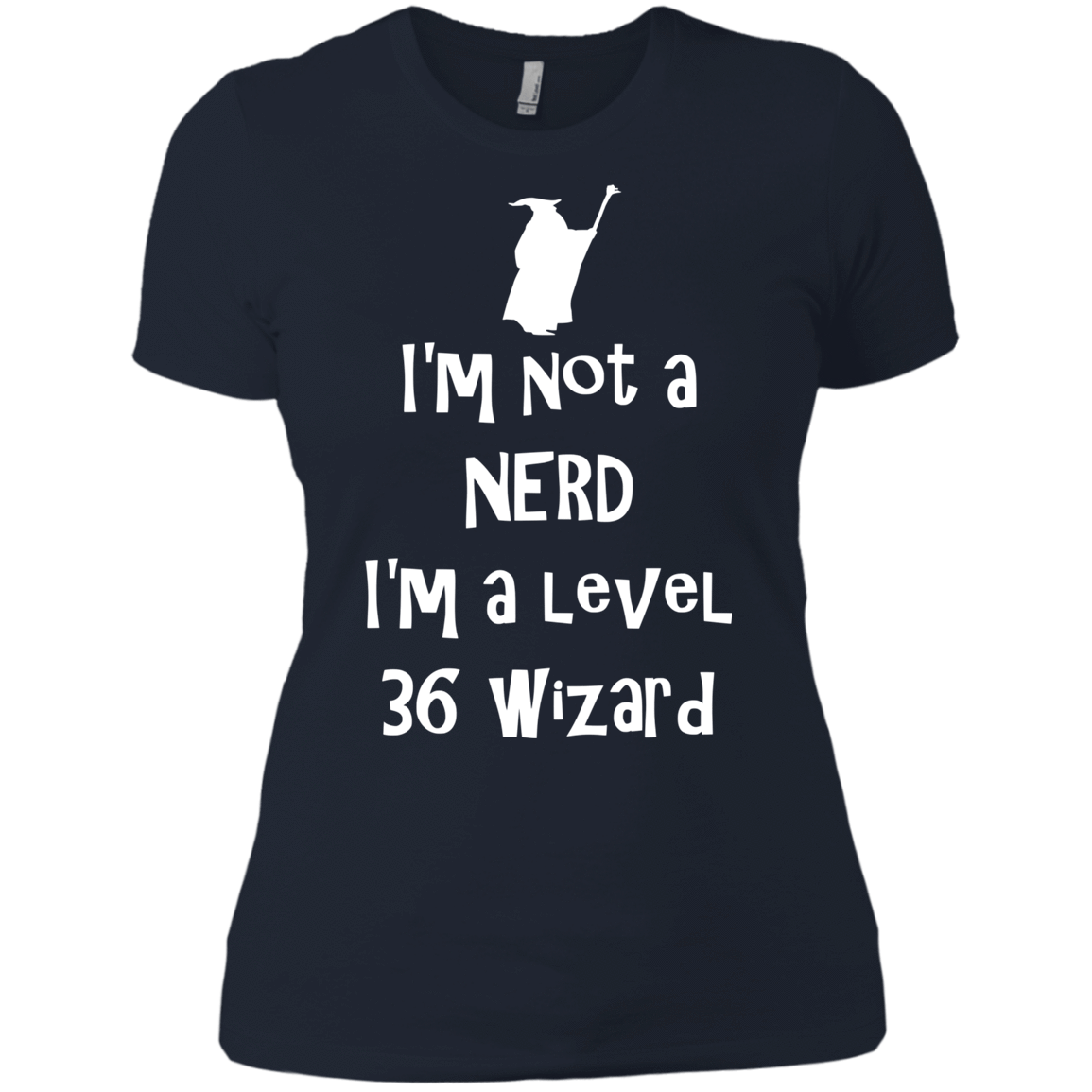 T-Shirts Midnight Navy / X-Small Not a Nerd Women's Premium T-Shirt