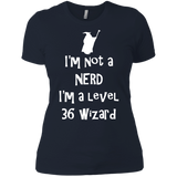 T-Shirts Midnight Navy / X-Small Not a Nerd Women's Premium T-Shirt
