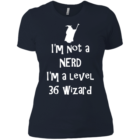 T-Shirts Midnight Navy / X-Small Not a Nerd Women's Premium T-Shirt