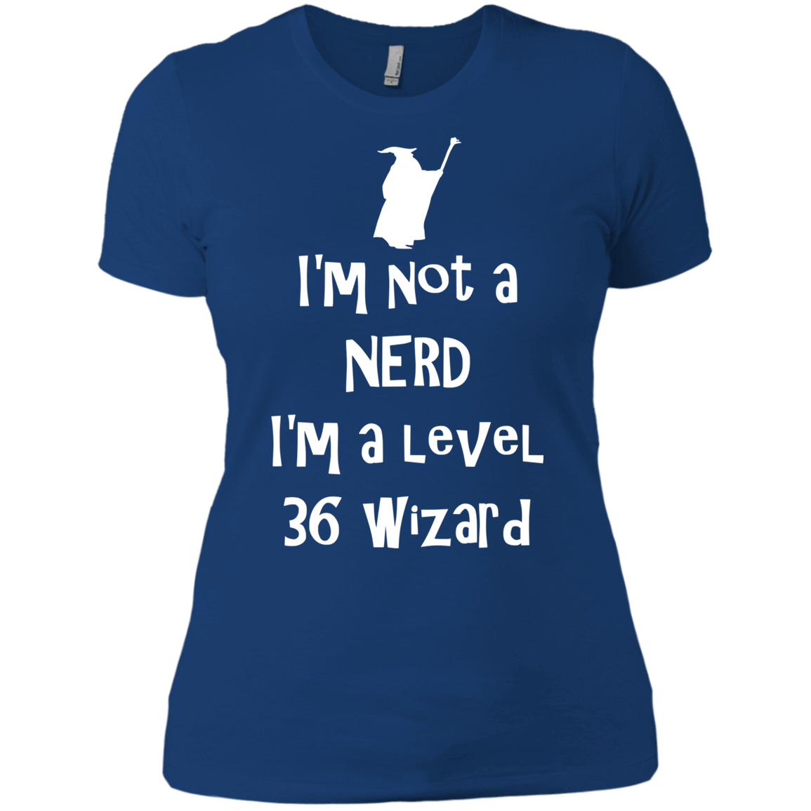 T-Shirts Royal / X-Small Not a Nerd Women's Premium T-Shirt