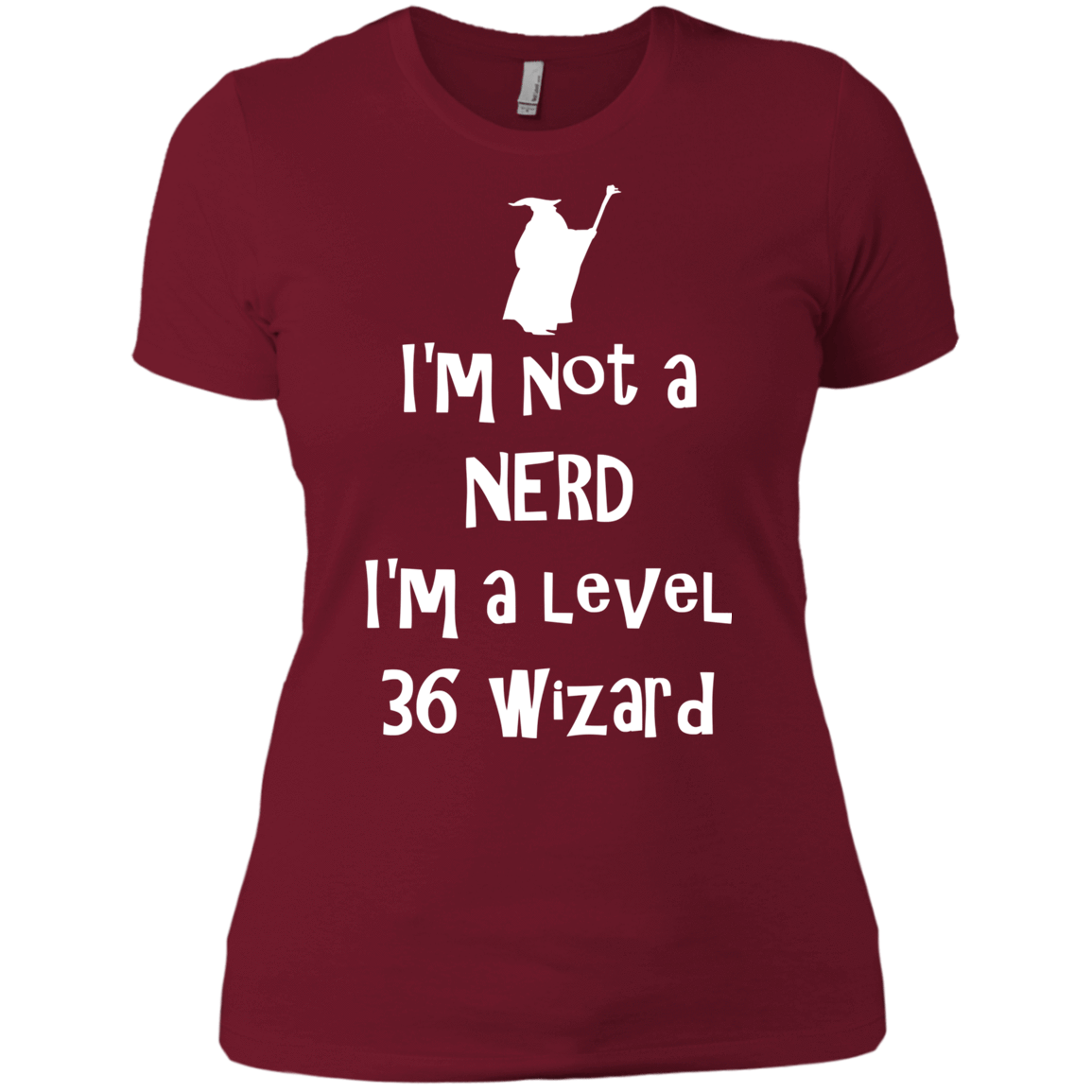 T-Shirts Scarlet / X-Small Not a Nerd Women's Premium T-Shirt