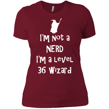 T-Shirts Scarlet / X-Small Not a Nerd Women's Premium T-Shirt
