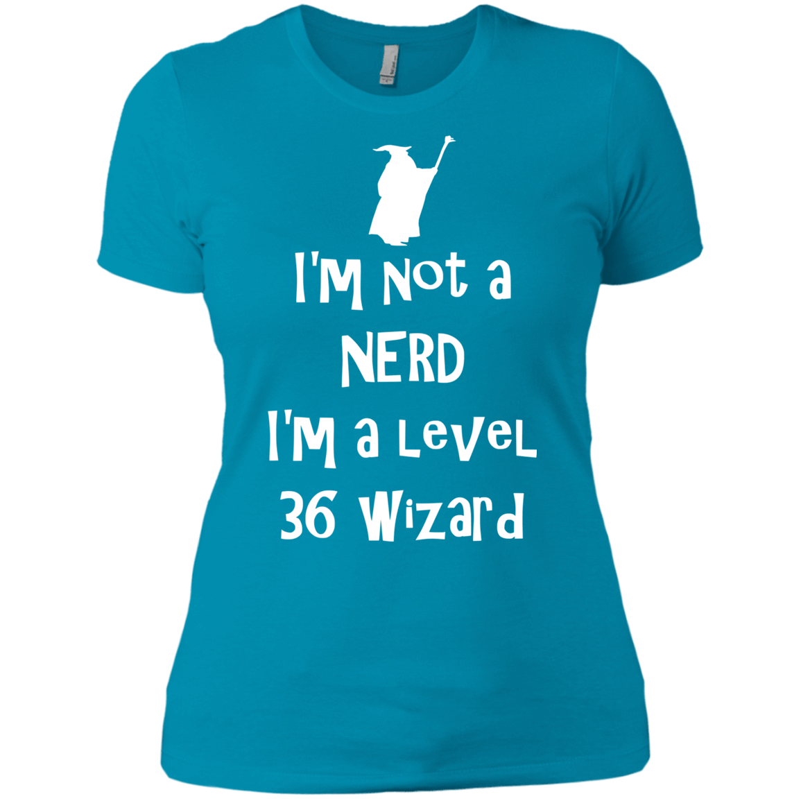 T-Shirts Turquoise / X-Small Not a Nerd Women's Premium T-Shirt