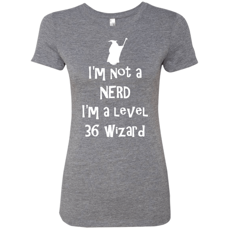 T-Shirts Premium Heather / S Not a Nerd Women's Triblend T-Shirt