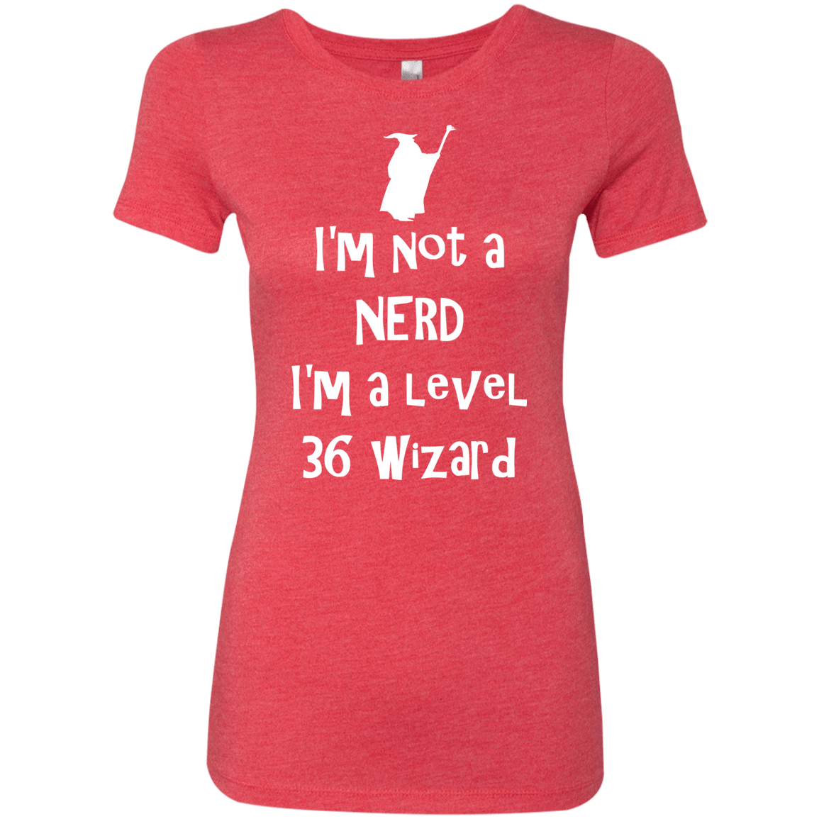 T-Shirts Vintage Red / S Not a Nerd Women's Triblend T-Shirt