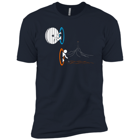 T-Shirts Midnight Navy / YXS Not a Simply Portal Boys Premium T-Shirt