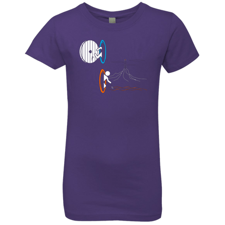 T-Shirts Purple Rush / YXS Not a Simply Portal Girls Premium T-Shirt