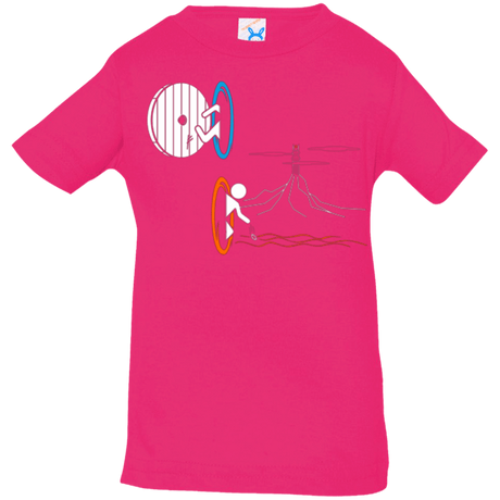 T-Shirts Hot Pink / 6 Months Not a Simply Portal Infant Premium T-Shirt