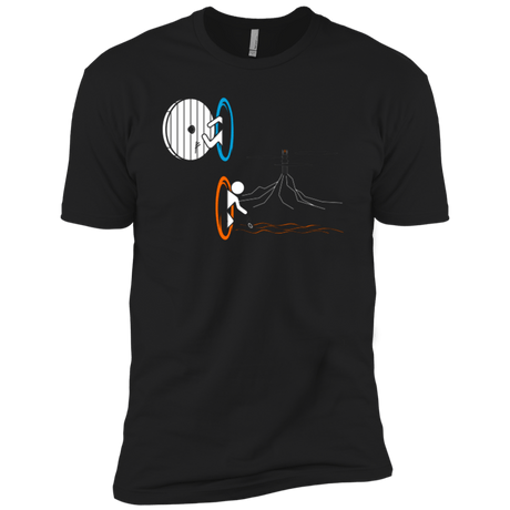T-Shirts Black / X-Small Not a Simply Portal Men's Premium T-Shirt