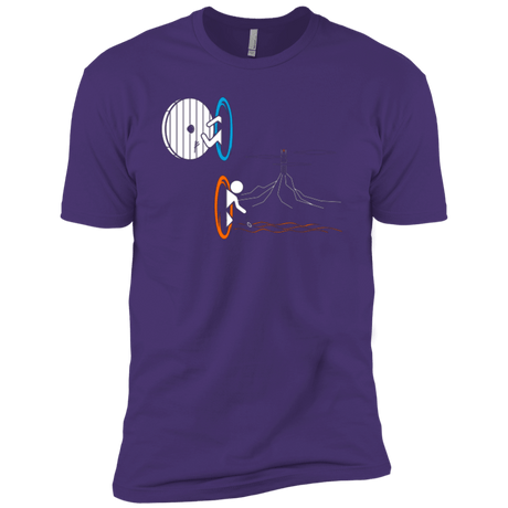 T-Shirts Purple / X-Small Not a Simply Portal Men's Premium T-Shirt