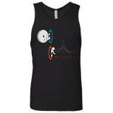 T-Shirts Black / Small Not a Simply Portal Men's Premium Tank Top