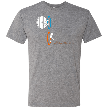 T-Shirts Premium Heather / Small Not a Simply Portal Men's Triblend T-Shirt