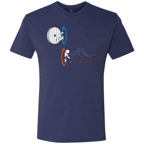 T-Shirts Vintage Navy / Small Not a Simply Portal Men's Triblend T-Shirt