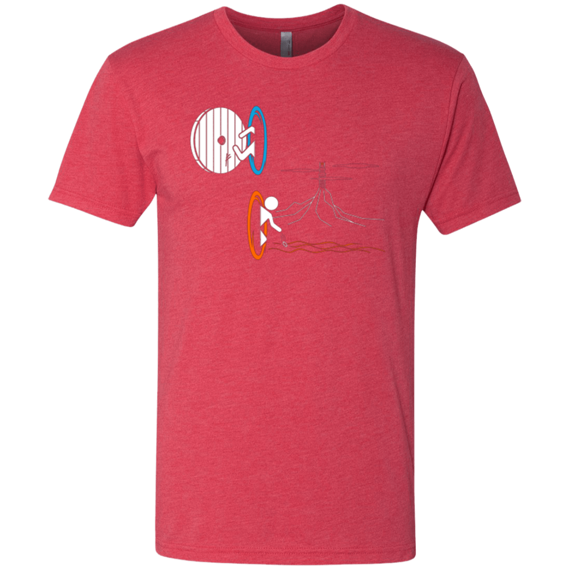 T-Shirts Vintage Red / Small Not a Simply Portal Men's Triblend T-Shirt