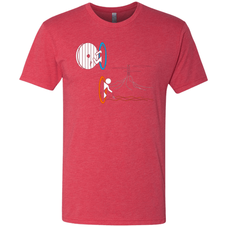 T-Shirts Vintage Red / Small Not a Simply Portal Men's Triblend T-Shirt