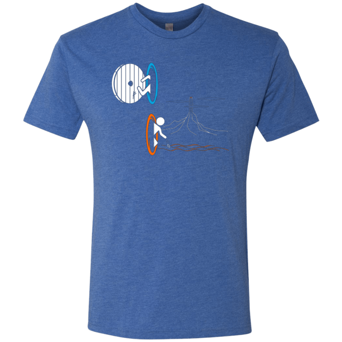 T-Shirts Vintage Royal / Small Not a Simply Portal Men's Triblend T-Shirt