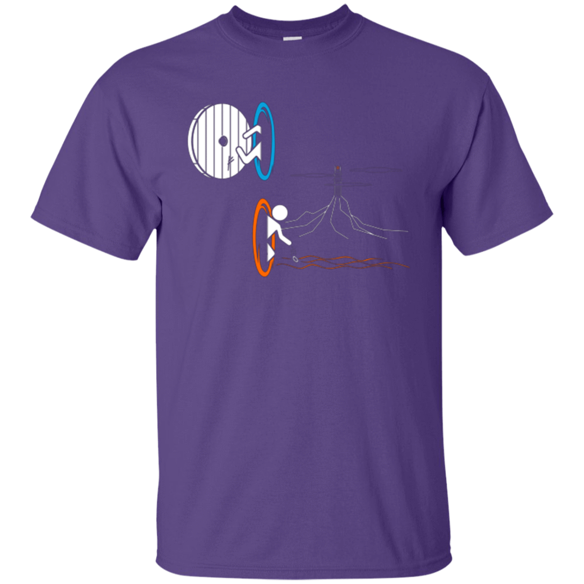 T-Shirts Purple / Small Not a Simply Portal T-Shirt
