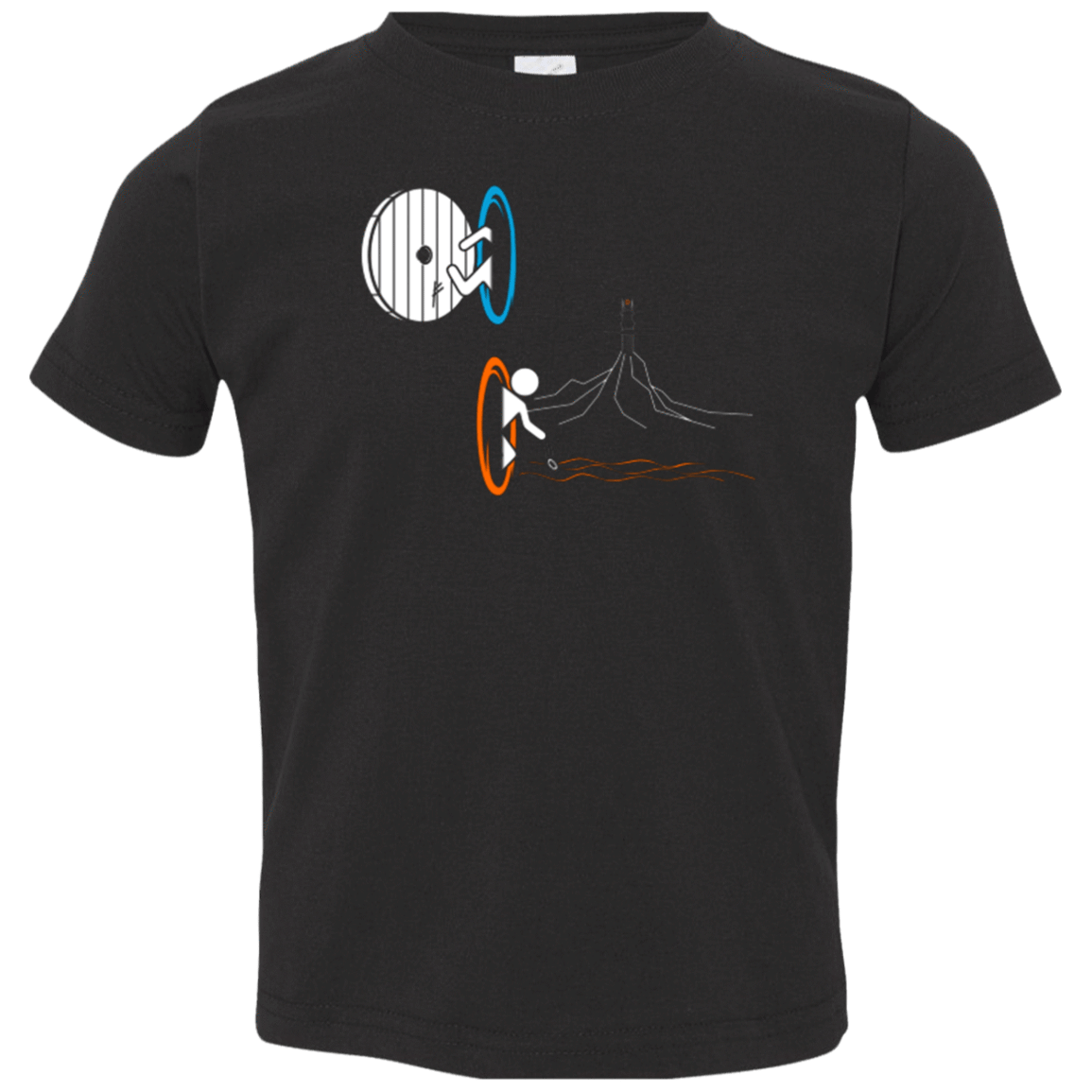 T-Shirts Black / 2T Not a Simply Portal Toddler Premium T-Shirt