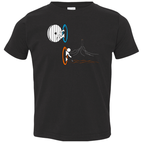 T-Shirts Black / 2T Not a Simply Portal Toddler Premium T-Shirt