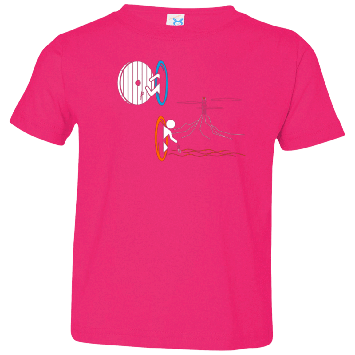 T-Shirts Hot Pink / 2T Not a Simply Portal Toddler Premium T-Shirt