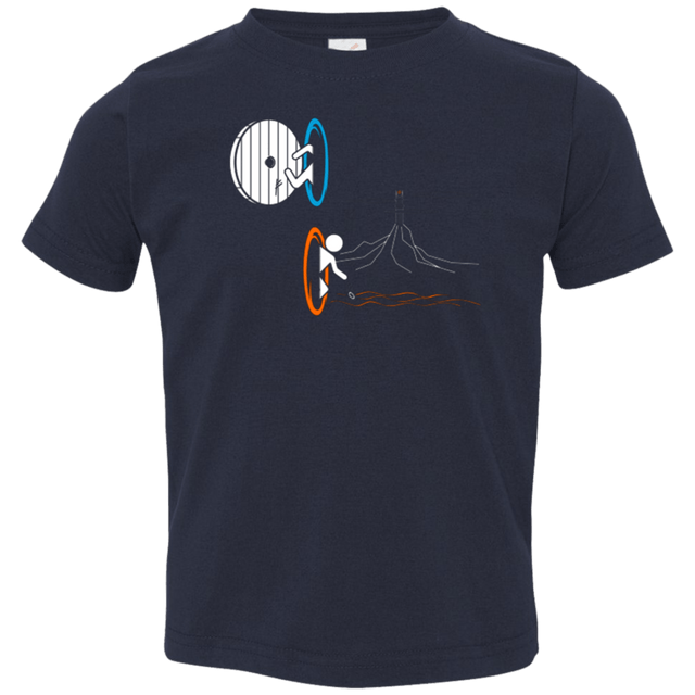 T-Shirts Navy / 2T Not a Simply Portal Toddler Premium T-Shirt
