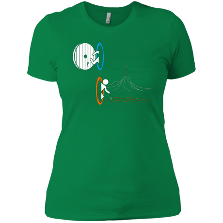T-Shirts Kelly Green / X-Small Not a Simply Portal Women's Premium T-Shirt