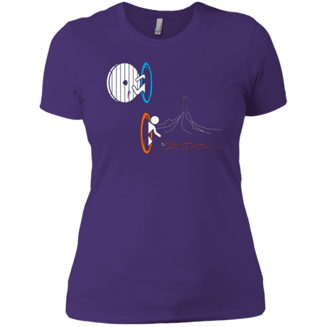 T-Shirts Purple / X-Small Not a Simply Portal Women's Premium T-Shirt