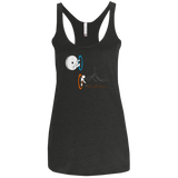 T-Shirts Vintage Black / X-Small Not a Simply Portal Women's Triblend Racerback Tank