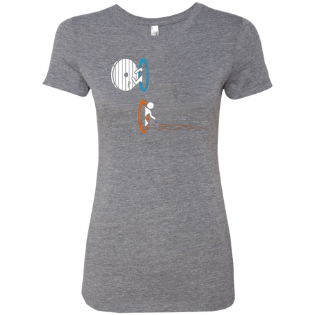 T-Shirts Premium Heather / Small Not a Simply Portal Women's Triblend T-Shirt