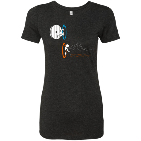 T-Shirts Vintage Black / Small Not a Simply Portal Women's Triblend T-Shirt