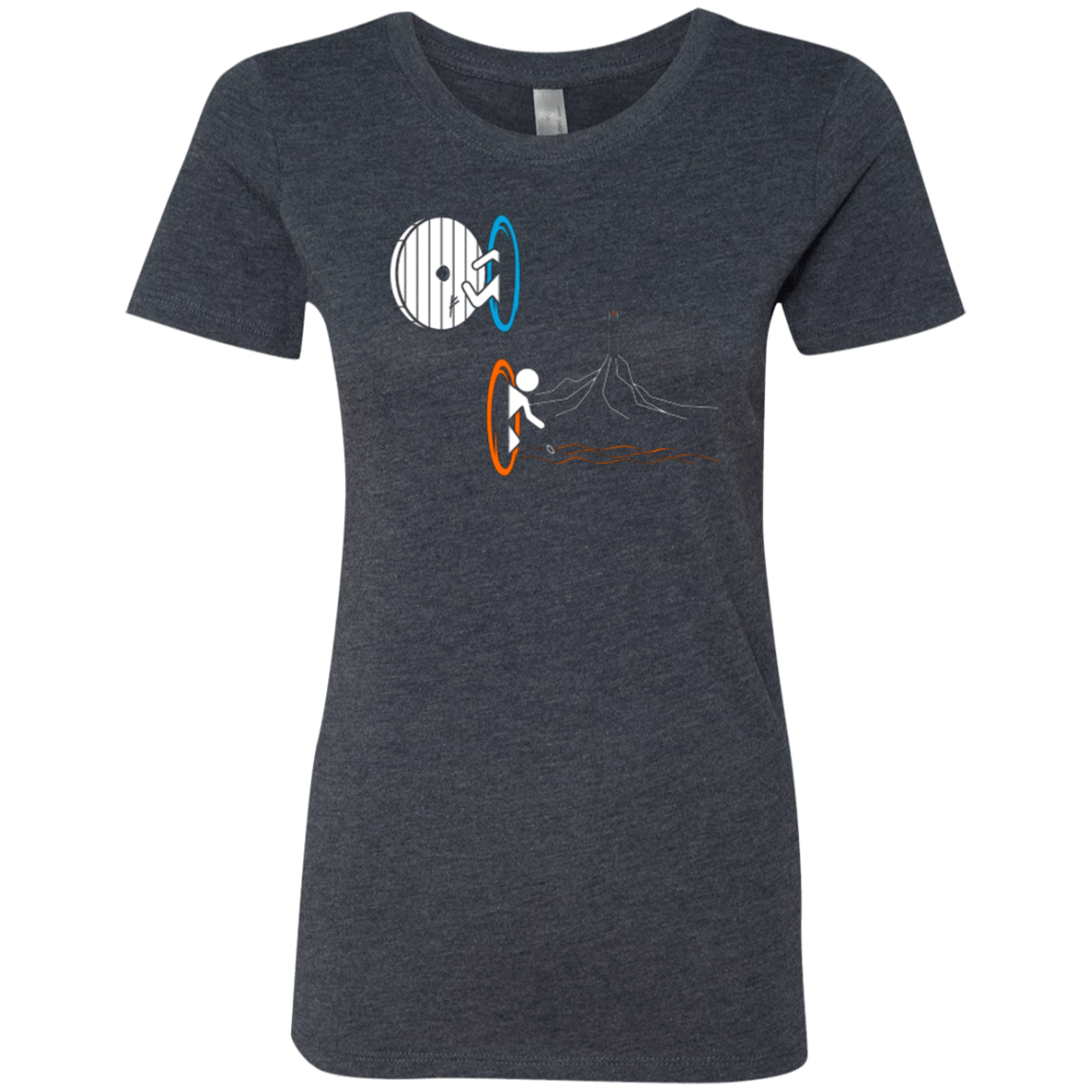 T-Shirts Vintage Navy / Small Not a Simply Portal Women's Triblend T-Shirt